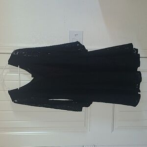 Torrid XL Black Dress